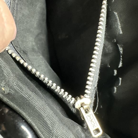 Vintage Black Beaded Small Handbag Purse Hong Kong 1960s Mod Retro Glam - Picture 8 of 14